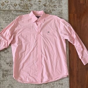 Vineyard Vines Salmon color Casual Button Down Shirt